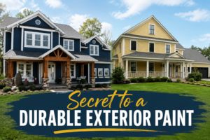 Secret to a Durable Exterior Paint